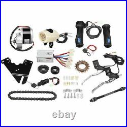 250W 24V Electric Bike Conversion Kit Refit Motor Controller for 22-28'' Bicycle