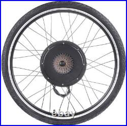 261000W Rear Wheel 48V Electric Bicycle Bike Motor Conversion Kit Hub RR/FR