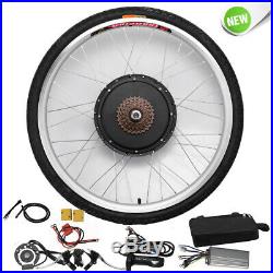 2648V 1000W Electric Bicycle Motor Hub Conversion Kit E-Bike Speed Rear Wheel