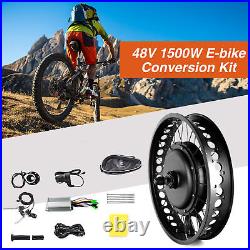 264.0inch 1500W Electric Bike Conversion Kit Rear Fat Tire Wheel Motor Set K0W8