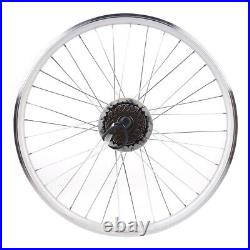26Inch 36V Electric Bicycle Motor Conversion Kit E-Bike Rear Wheel Motor Hub NEW