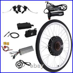 26Inch 48V 1000W Electric Bicycle E-Bike Rear Wheel Motor Hub Conversion Kit