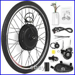 26 1000W 48V Electric Bicycle Motor Conversion Kit E Bike Rear Wheel Hub j J0H4
