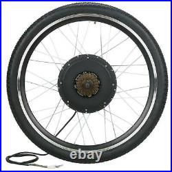 26 1000/1500W Electric Bicycle Conversion Kit E Bike Front/Rear Wheel Motor Hub