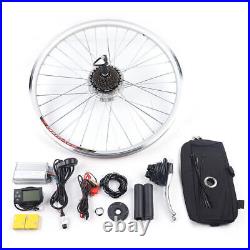 26/28 Electric Bicycle Conversion Kit E Bike Rear Wheel Motor Hub 36V 250W
