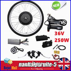 26 36V 250W Front Wheel Electric Bicycle Conversion Kit E-Bike Cycling Motor UK