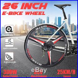 26'' 36V 300W Rear Wheel Conversion Kit Electric Bicycle Motor E-Bike Cycling