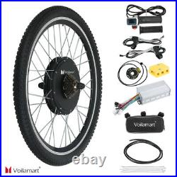 26 48V1500W Rear Electric Bicycle Motor Conversion Kit EBike Wheel Cycling Hub