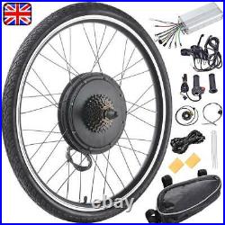 26 48V 1000W Electric Bicycle Motor Conversion Kit Rear Wheel Bike Cycling Hub
