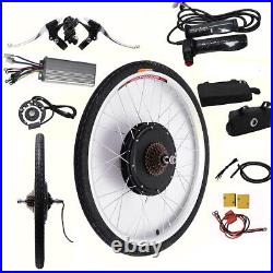 26 48V 1000W Electric Bicycle Motor Full E-Bike Conversion Kit Rear Hub Wheel