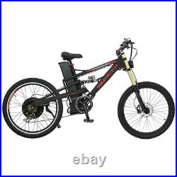 26 48V Electric Bicycle E-Bike Motor Conversion Hub Kit Rear Wheel LCD Uk