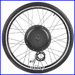 26 500W Front Wheel Electric Bicycle E Bike Conversion Motor Kit Cycling 36V