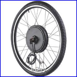 26 750W Motor Front Wheel Electric Bicycle Conversion Kit E Bike PAS LCD Meter