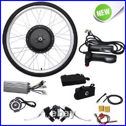 26 E-Bike Bicycle Conversion Kit 48V 1000W Electric Rear/Front Wheel Hub Motor