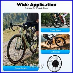 26 E-Bike Conversion Kit 1500W 48V Electric Bicycle Motor Hub Kit With LCD 26 E-Bike Conversion Kit 1500W 48V Electric Bicycle Motor Hub Kit With LCD