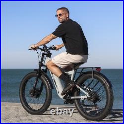 26'' E-Bike Fat Tyre Electric Bike 48V 840WH Off-Road E-Mountain Bike Hydraulic