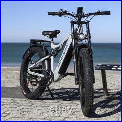 26'' E-Bike Fat Tyre Electric Bike 48V 840WH Off-Road E-Mountain Bike Hydraulic