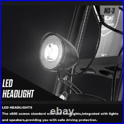 26'' E-Bike Fat Tyre Electric Bike 48V 840WH Off-Road E-Mountain Bike Hydraulic