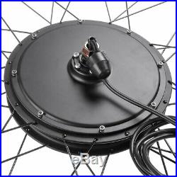 26 Electric 48V Bicycle Wheel Conversion Kit 1000W E Bike Motor Hub Speed Rear