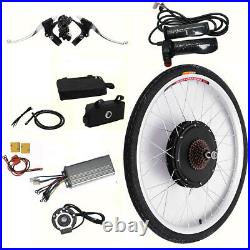26 Electric Bicycle Conversion Kit DIY E-Bike Rear Wheel Hub Motor 48V 1000W UK