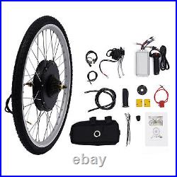 26 Electric Bicycle Conversion Kit E Bike Rear Wheel Motor Hub 36V 500W 800W