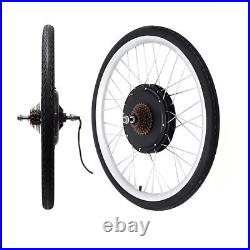 26 Electric Bicycle Conversion Kit E-Bike Rear Wheel Motor Hub 48V 1000W