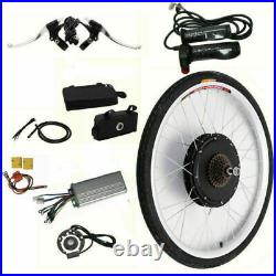 26'' Electric Bicycle Motor Conversion Kit 48V 1000W E Bike Rear Wheel Hub Kit