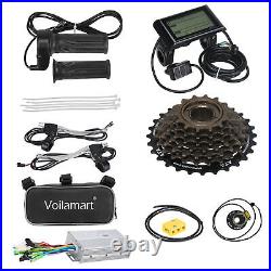 26 Electric Bicycle Motor Conversion Kit 48V 15OOW Rear Wheel EBike withLCD Meter
