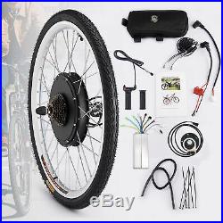 26 Electric Bicycle Motor Conversion Kit 500With1000W Front Rear Wheel E Bike Hub