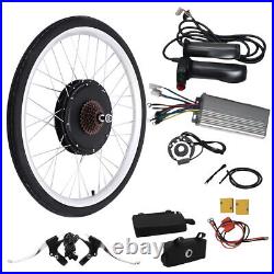 26 Electric Bicycle Motor Hub Conversion Kit E-Bike Speed Rear Wheel 48V 1000W