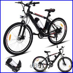 26 Electric Bike E-Bike Mountain Bicycle 250W 36V Motor CityBike Cycling 35km/h