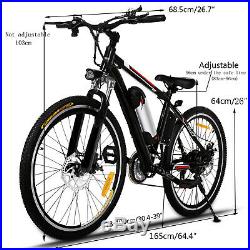 26 Electric Bike E-Bike Mountain Bike Folding Bicycle Cycling 250W 36V 21Speed