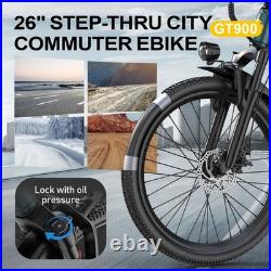 26 Electric Bike for Adults, 250W 36V 13Ah, 21 Speed E-Mountain Bike UK Legal