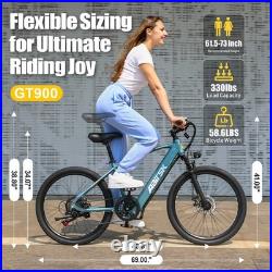 26 Electric Bike for Adults, 250W 36V 13Ah, 21 Speed E-Mountain Bike UK Legal