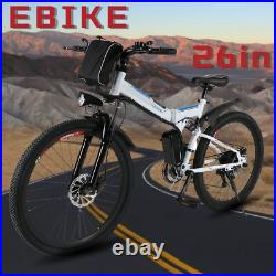 26'' Electric Bikes Bicycle 35km/h 250W E-Mountain bike E-Citybike Ebike Unisex