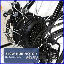 26 Electric E-hybrid City Bike 250W Motor 36V 12.5Ah Battery 6 SP SHIMANO-M2 26 Electric E-hybrid City Bike 250W Motor 36V 12.5Ah Battery 6 SP SHIMANO-M2