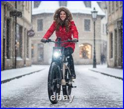 26 Electric Mountain Bike Dual Motor 48V Fat Tire E-Bike Oil Brakes New Brand