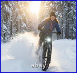 26 Electric Mountain Bike Dual Motor 48V Fat Tire E-Bike Oil Brakes New Brand