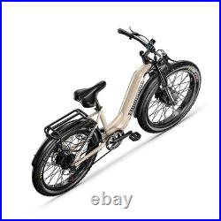 26 Electric Mountain Bike Dual Motor 48V Fat Tire E-Bike Oil Brakes New Brand