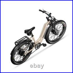 26 Fat Tire E-Bike Dual Motor Electric Trekking Bike 48V 17.5Ah Off-Road MTB UK