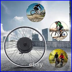 26 In 48V 1500W EBike Rear Wheel LCD Motor Conversion Kit Electric Bicycle Motor
