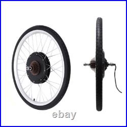 26 Inch 48V Electric Bicycle Conversion Kit Rear Wheel LCD E-Bike Hub Motor New