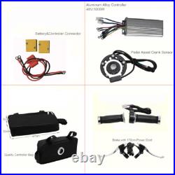 26 Inch 48V Electric Bicycle Conversion Kit Rear Wheel LCD E-Bike Hub Motor New