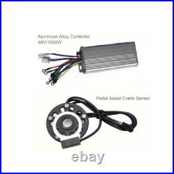 26 Inch 48V Electric Bicycle Conversion Kit Rear Wheel LCD E-Bike Hub Motor New