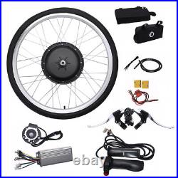 26 Inch Electric Bicycle Front Wheel Hub Motor Conversion Kit 48V 1000W E-Bike