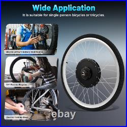 26 Inch LCD Electric Bicycle Rear Wheel Conversion Kit 1kW E-Bike Motor 48V 26 Inch LCD Electric Bicycle Rear Wheel Conversion Kit 1kW E-Bike Motor 48V