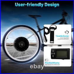 26 Inch LCD Electric Bicycle Rear Wheel Conversion Kit 1kW E-Bike Motor 48V 26 Inch LCD Electric Bicycle Rear Wheel Conversion Kit 1kW E-Bike Motor 48V