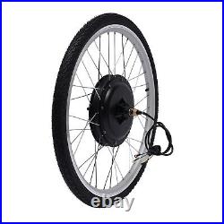 26 inch Electric Bicycle Motor Conversion Kit E-Bike Rear Wheel Hub Kit 500W 36V