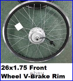26 x1.75 Front Wheel 36v 250w Electric Bicycle Motor Conversion Kit E Bike