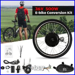 26inch 36V 500W Electric Bike Conversion Kit Front Wheel Hub Motor Kit q E4D0